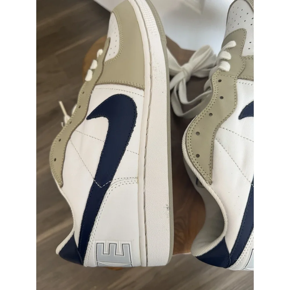 Nike Terminator Low Deadstock Vtg 12 White Navy‎ Light Stone Chamois 308841-141